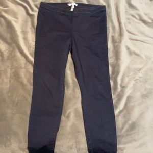 Navy blue skinny jeans